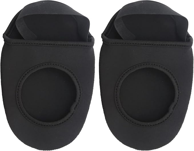 Cubrezapatillas ciclismo térmicos antiviento negros miniatura 5