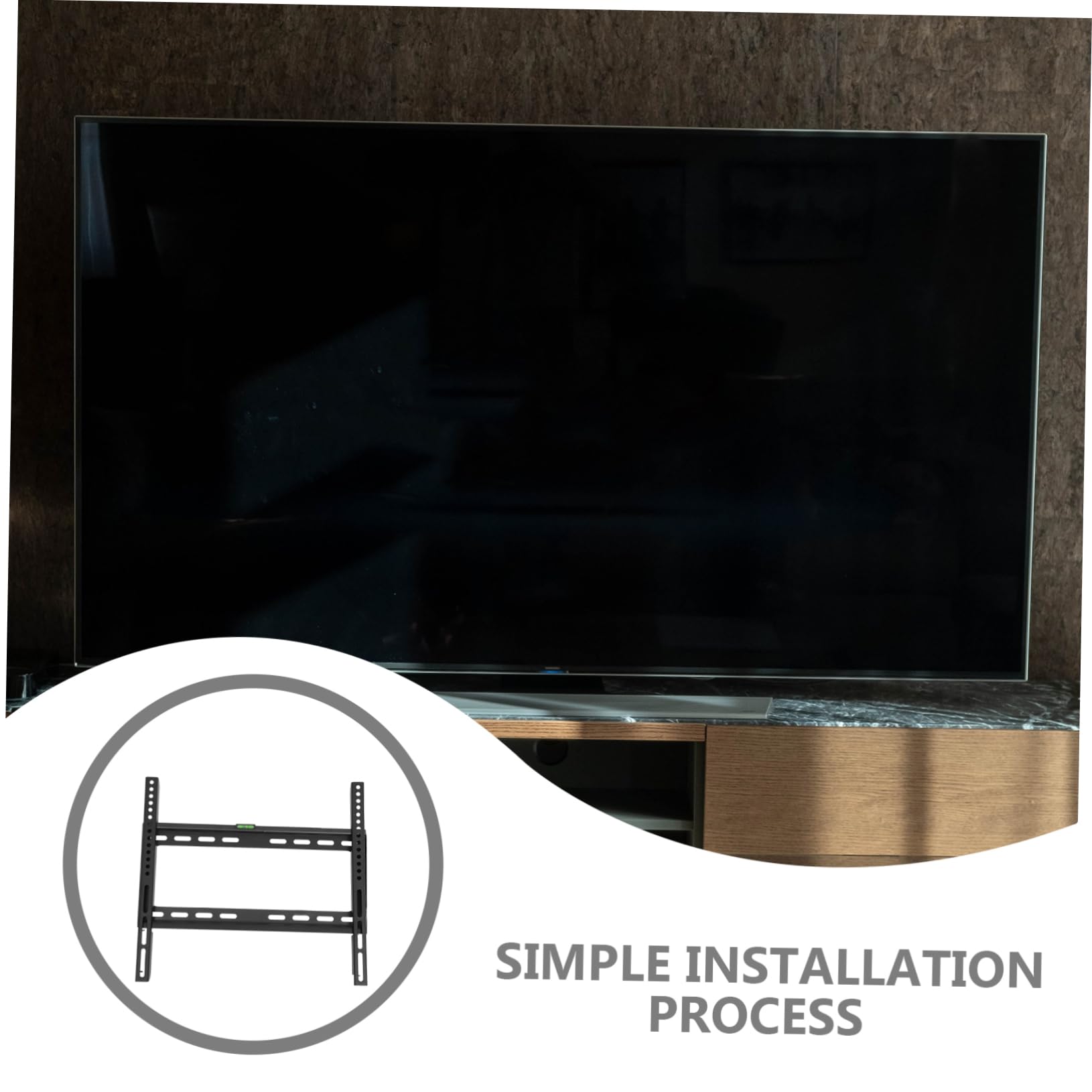 Supporto Per Tv A Parete Staffa Da Parete Per Tv Design Pratico E Semplice Installazione Ottimizza Lo Spazio E Mantiene L'ordine
