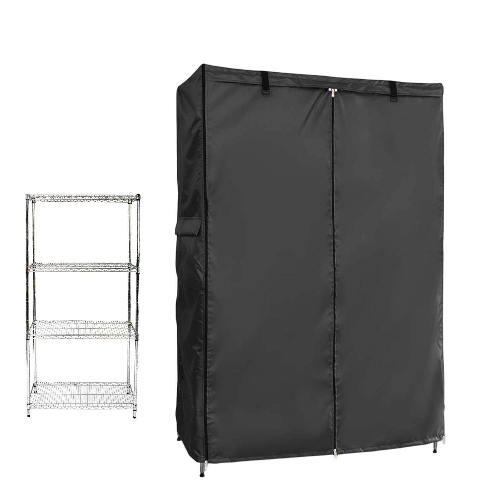 Copertura Scaffale Portaoggetti Antipolvere Impermeabile Oxford Con | Proteggiscaffale Lavanderia Per Lavanderia Rimessa Armadio Seminterrato Cucina Soffitta Dispensa Ufficio