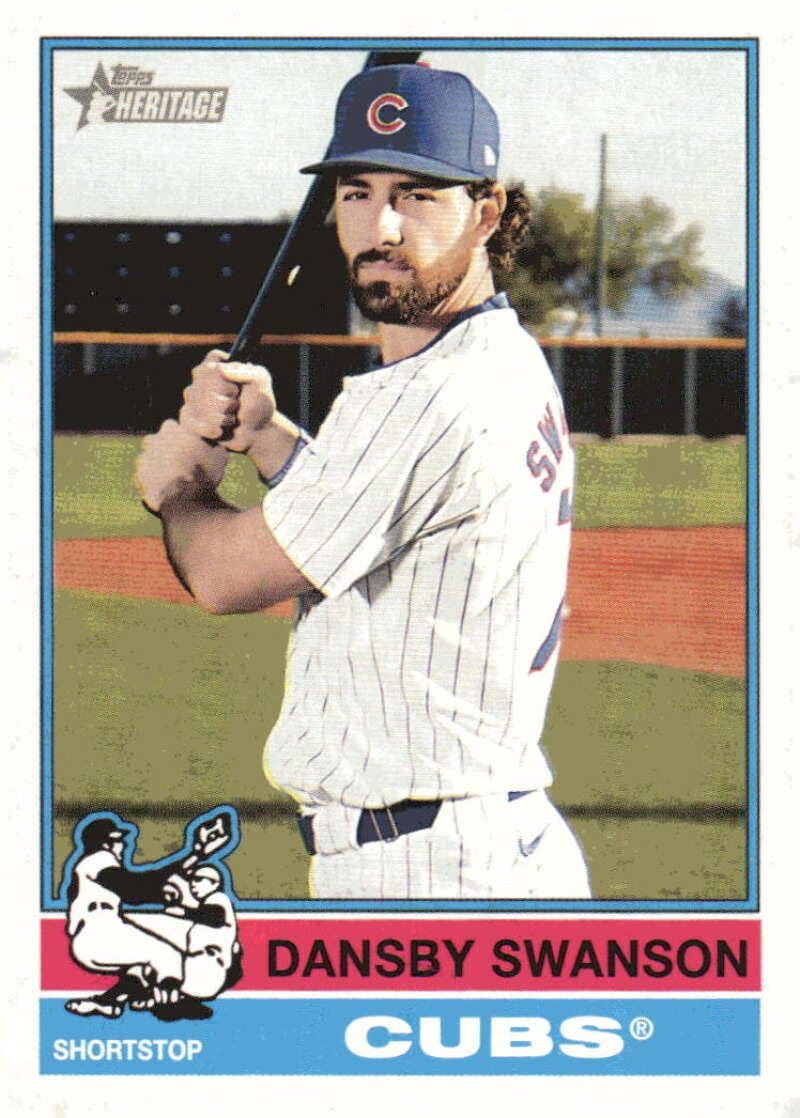 Amazon.com: 2025 Topps Heritage #128 Dansby Swanson Baseball Card