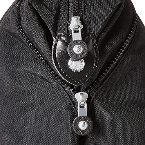 Kipling Womens Art Tote Bag, Lightweight Weekender, Nylon Travel Handbag Crossbody Bag, Black Noir, Medium US4