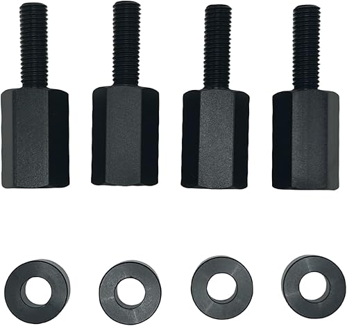 Miniatura 7 de CAN AM X3 Soporte elevador de asiento, 2 piezas, color negro, kit de elevación de asiento de 1.5 pulgadas, compatible con All Years Can Am Maverick