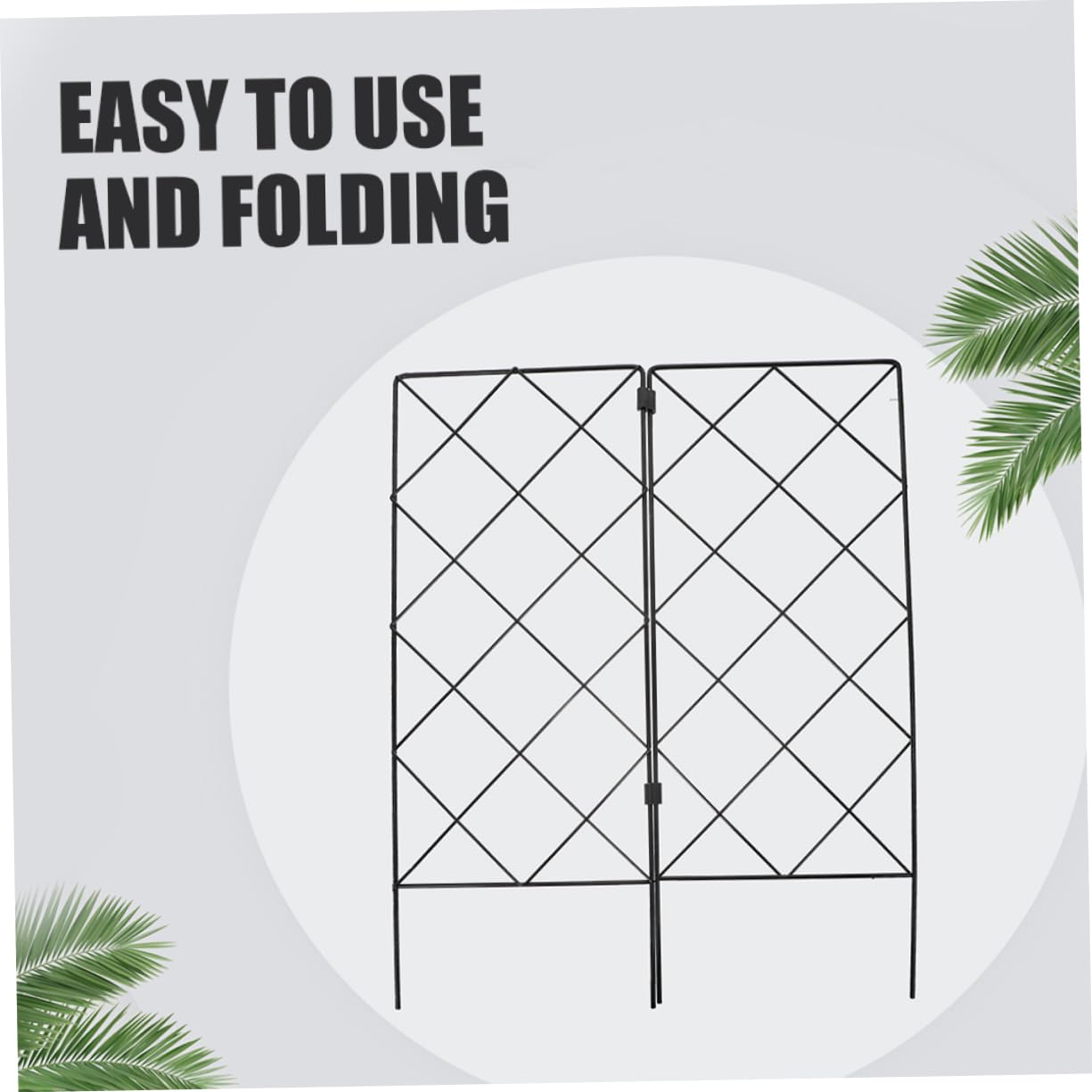 UPKOCH 2pièces Accessoires de Jardinage Décoration Treillis pour Plantes Grimpantes Support pour Plantes Vertes pour Balcons et Jardins