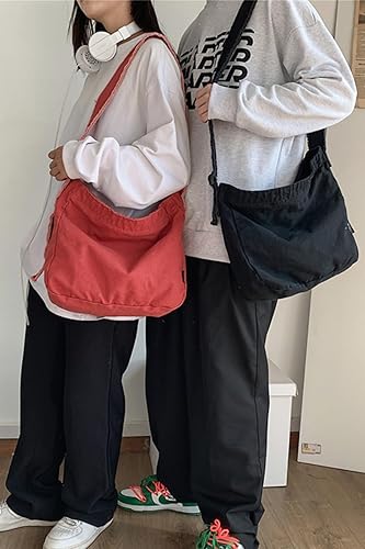 Miniatura 6 de Bolsos de lona para mujer, bolsos de hombro grandes, bolsas cruzadas informales, bolsa de mensajero, bolsa de compras, viajes