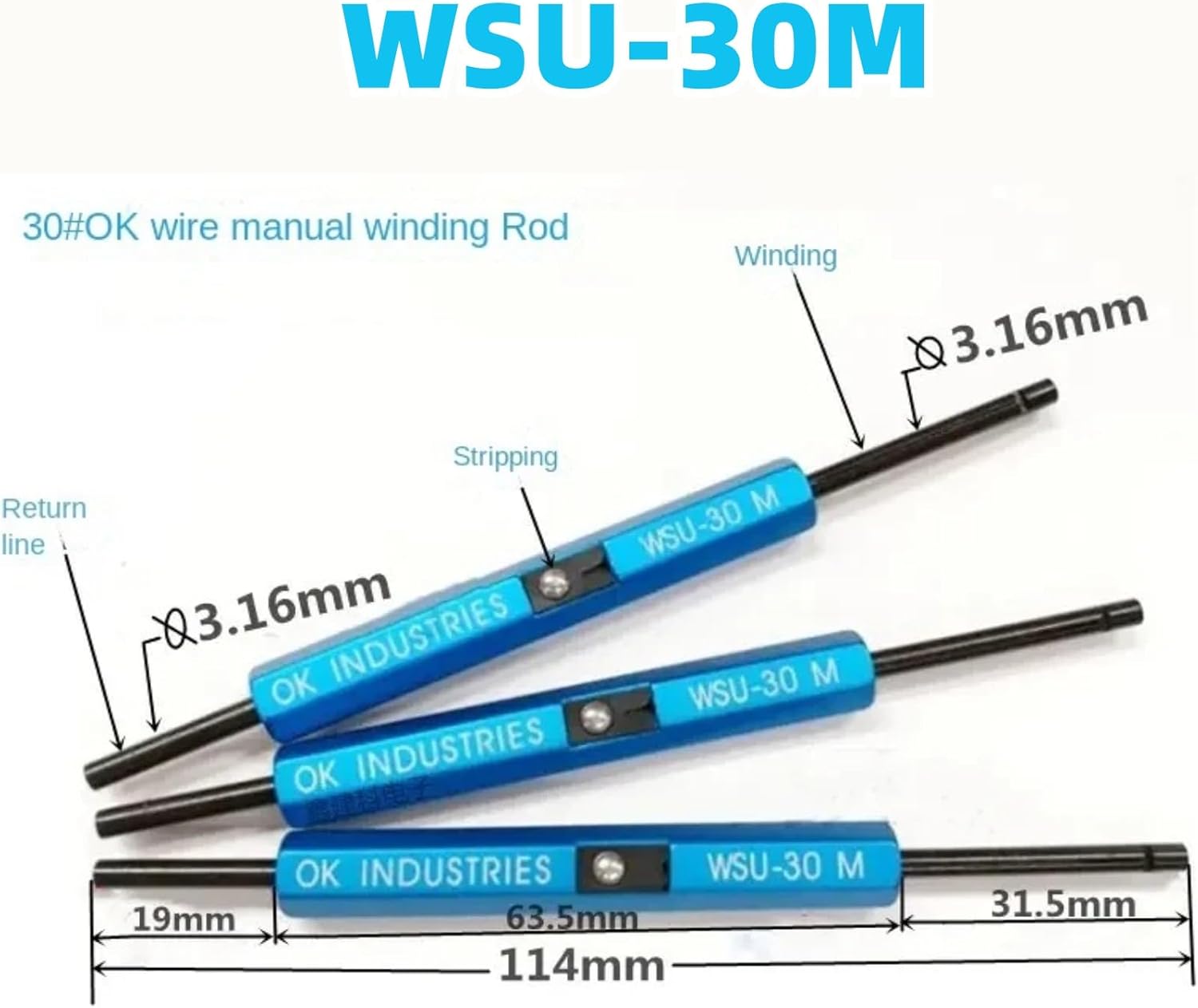 Metal Wire Wrap Tool Multifunction Strip/Unwrapping Utensil for Repairing Service (wsu-30M)