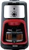 IRIS OHYAMA Fully Automatic Coffee Maker with Mesh Filter for 1-4 Cups, Black IAC-A600