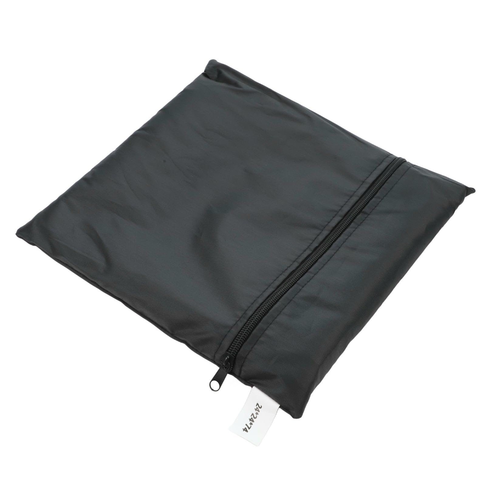 Kühlschrank-Abdeckung, wasserdicht und staubdicht, mit Reißverschluss, Outdoor-Kühlschrankabdeckungen, 210D, robuster Schutz (60 x 85 x 185 cm)