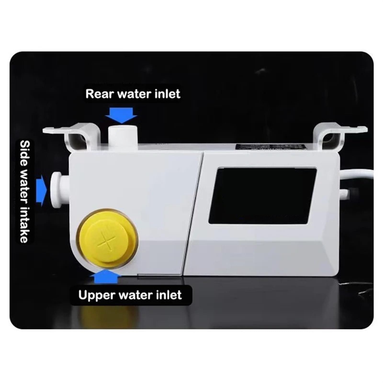 Pompe de Relevage Climatisation, Pompe de drainage de climatisation Pompe à condensat automatique ultra silencieuse 1-3P Outil de drainage domestique suspendu
