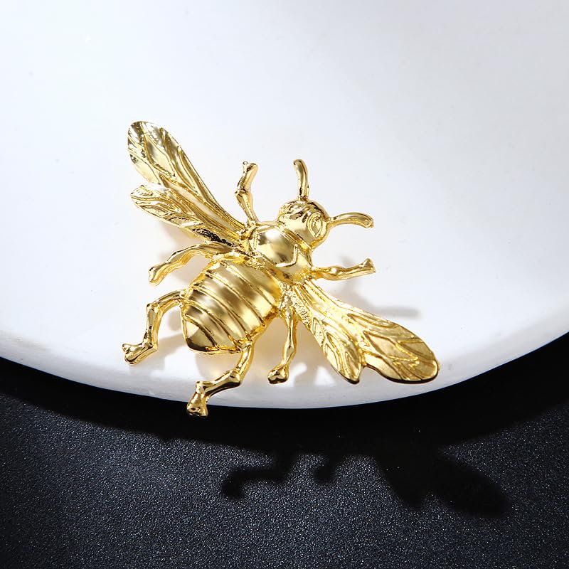 Image of Kaichen Bee Brooch, Jewelry Gift for Women, Girls, Ladies, Exquisite Packaging