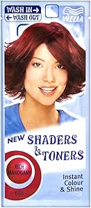 Wella Shaders & Toners Single Use Hair Colourant 655 Rich Mohogany 14 ...