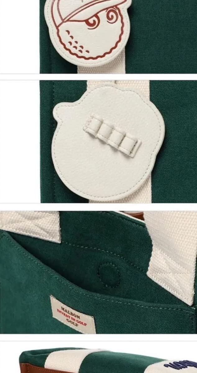 Amazon.co.jp: マルボンゴルフ malbon golf カートバッグ ミニトート