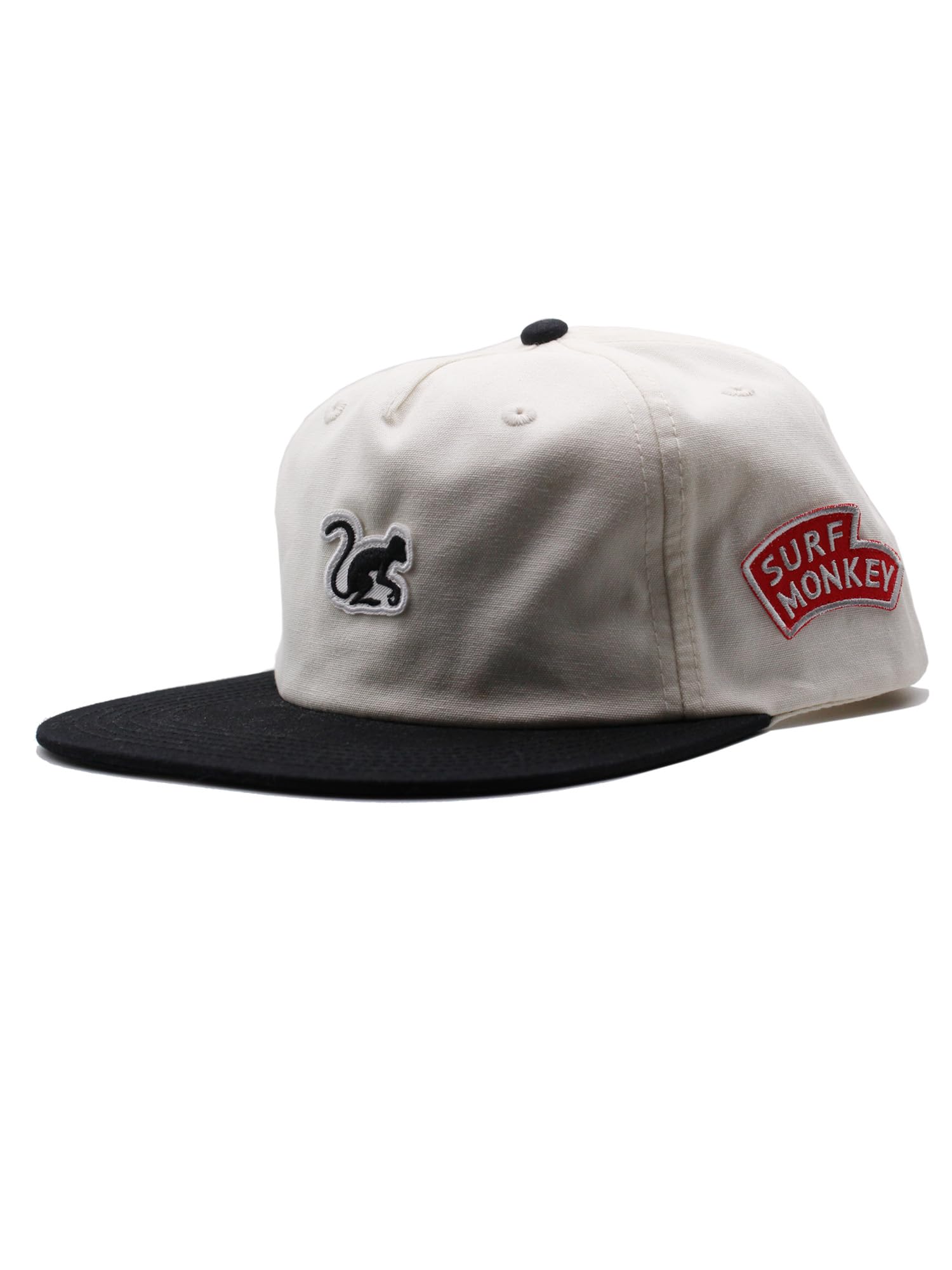 Surf Monkey Cappellino 5 Pannelli Uomo/Donna - Cotone Biologico - Taglia unica