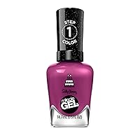 Vista 16 de Sally Hansen Miracle Gel Esmalte de uñas de calidad de salón Fórmula tipo gel, sistema de dos pasos, no necesita luz UV, larga duración Opaco