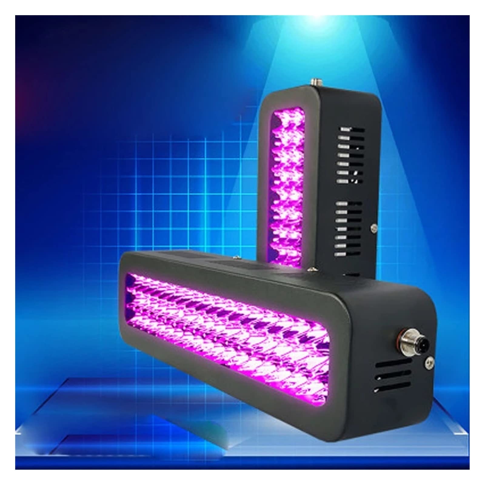 Lámpara UV de curado 400W 395nm 405nm 365nm Lámpara de curado UV Tinta de pegamento UV Verde, Curado de pintura en aerosol, Detección, Pantalla fluorescente, Detección de fallas(395nm)