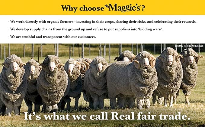 Maggie's Organic Cushion Crew Cotton Socks - Comfortable and Soft3