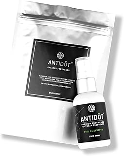 Shoe Deodorizer for Sneakerheads by ANTIDOT - Advanced Shoe Freshener Spray Collection | Shoe Odor Neutralizing Formula (Cool Watermelon)