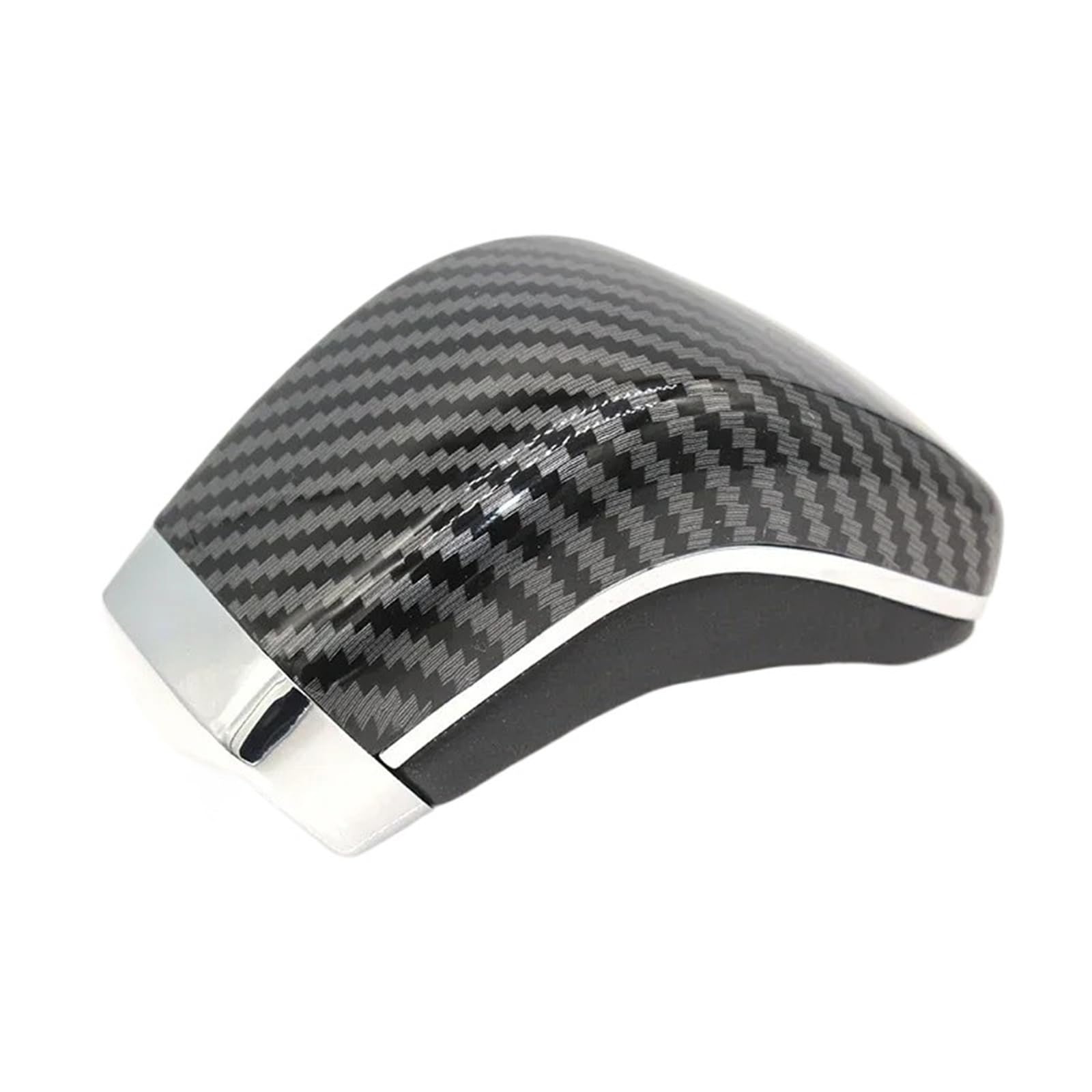 Xzcvtyw Carbon Fiber Pattern Automatic At Pu Car Shift Gear Knob Lever Gaitor Boot Cover For Toyota For Mark X Reiz X120 2004-2009 Accessories Car Gear Shift Knob(Carbon Fiber Pattern)