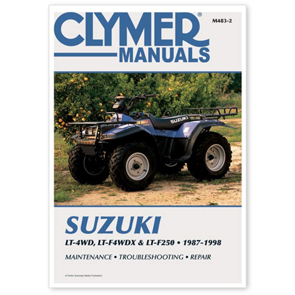 Suzuki LT4WD LTF4WDX  LTF250 ATV 19871998 Service Repair Manual PAPERBACK