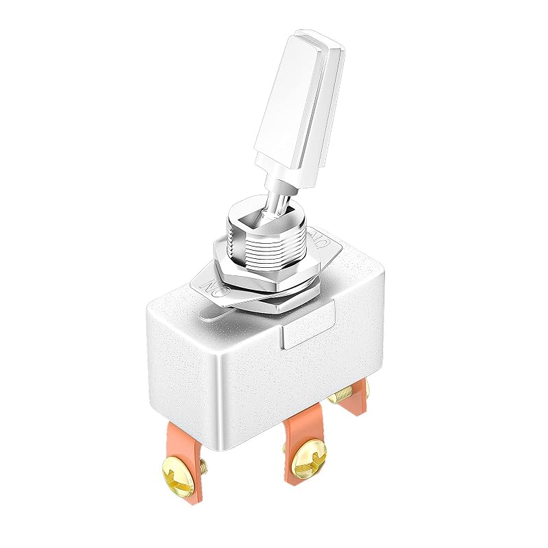 Interruptor tipo toggle automotivo DAIERTEK 50 A 12 V DC ON-OFF-ON SPDT 3 posições – 3 pinos