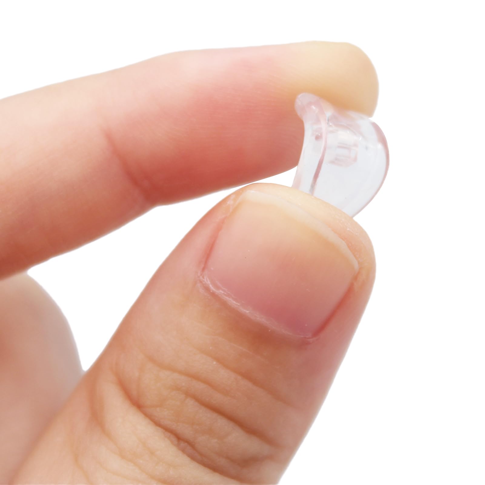 25 Paia Naselli per Occhiali,Naselli per Occhiali Silicone Trasparente,Naselli Antiscivolo per Occhiali Nasello Comodi,Kit di Riparazione Occhiali per Occhiali,Occhiali da Sole-5 Dimensioni