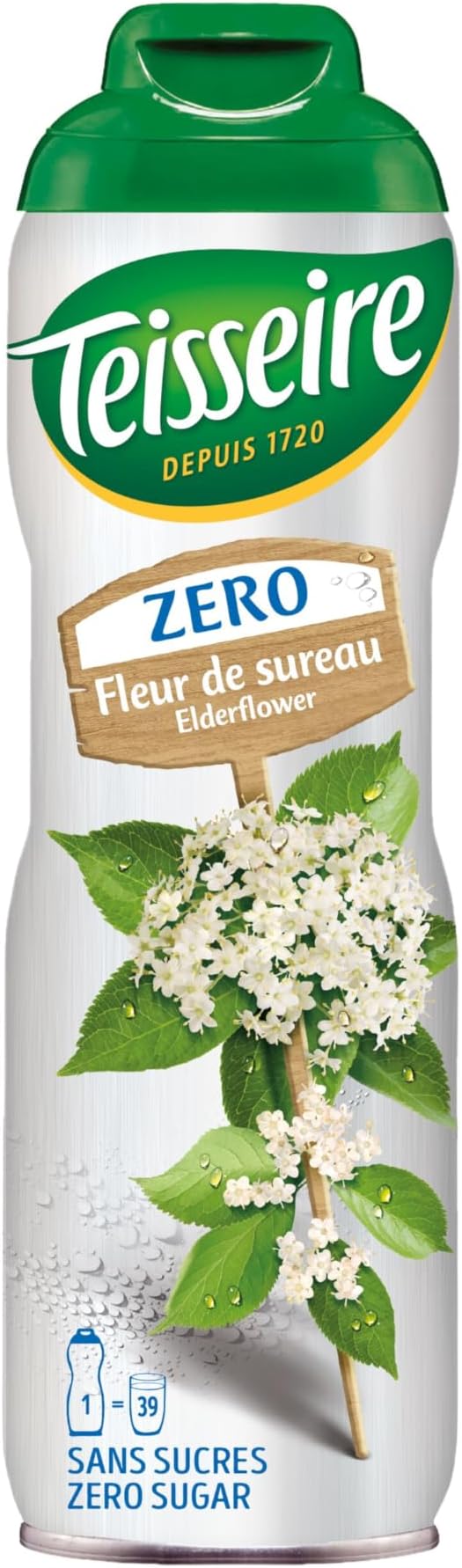 Teisseire Zero Elderflower, 600ml