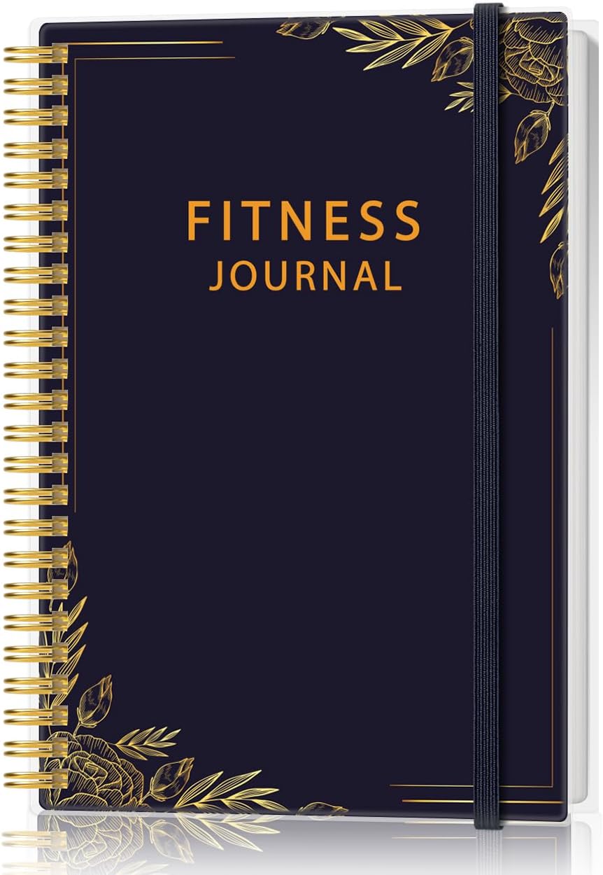 Simplified Fitness Journal for Women & Men,A5...