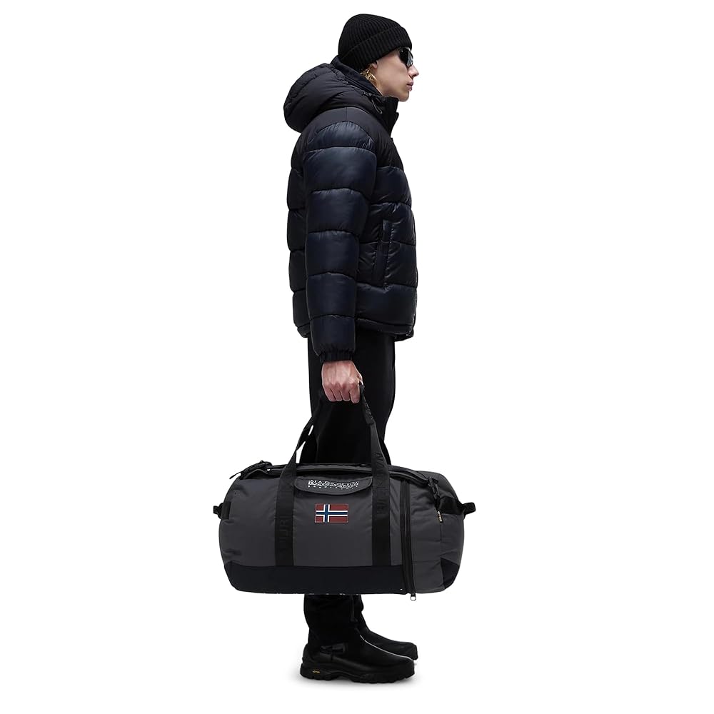 Amazon.com | Napapijri Duffle Bag Bering Travel Unisex