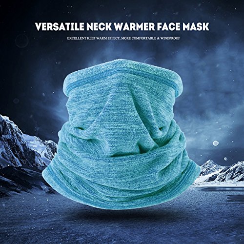 Wtactful AA-C-01-07 Windproof Fleece Neck Warmer Scarf Face Mask Cover Bandana thumb #4