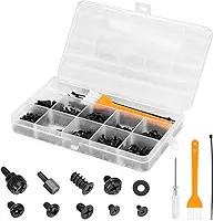 400 Peças Kit de Parafusos para Computador, Chave de Fenda Incluída, Conjunto de Parafusos para Computador de Mesa, Computador Portátil