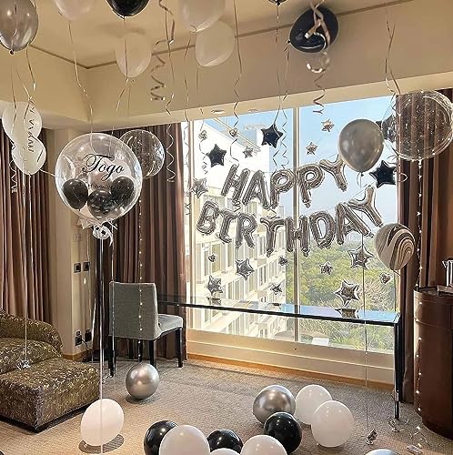 Image of KALOR 10 Inch Clear Balloons, 100 Pcs Latex Helium Balloons for Kid's Birthday Party Baby Shower Wedding Graduation Graduation Party Decorations