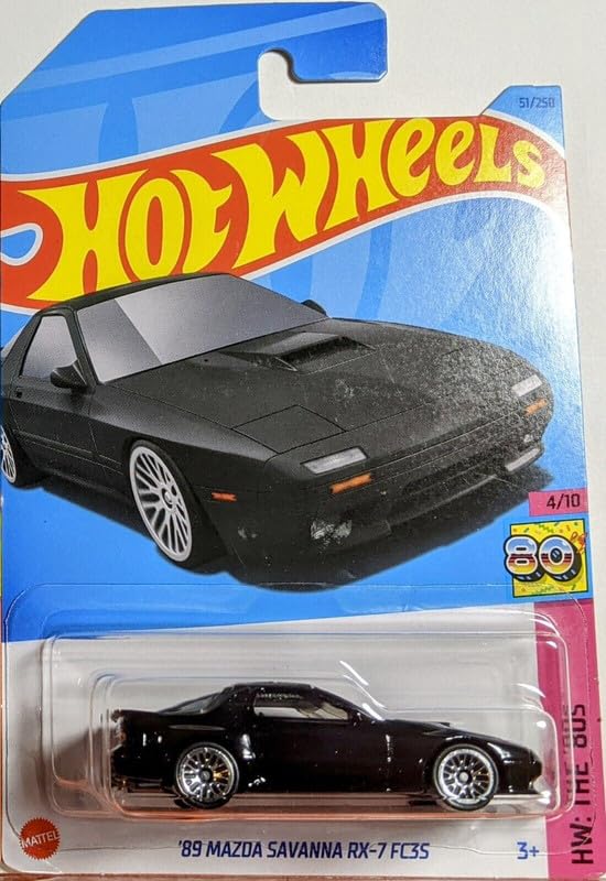 Hot Wheels 89 Mazda Savanna RX & FC3S HW The 80S Ages 3 and Up (Black) (B0CHZ5P9Z7) Amazon Price History, Amazon Price Tracker