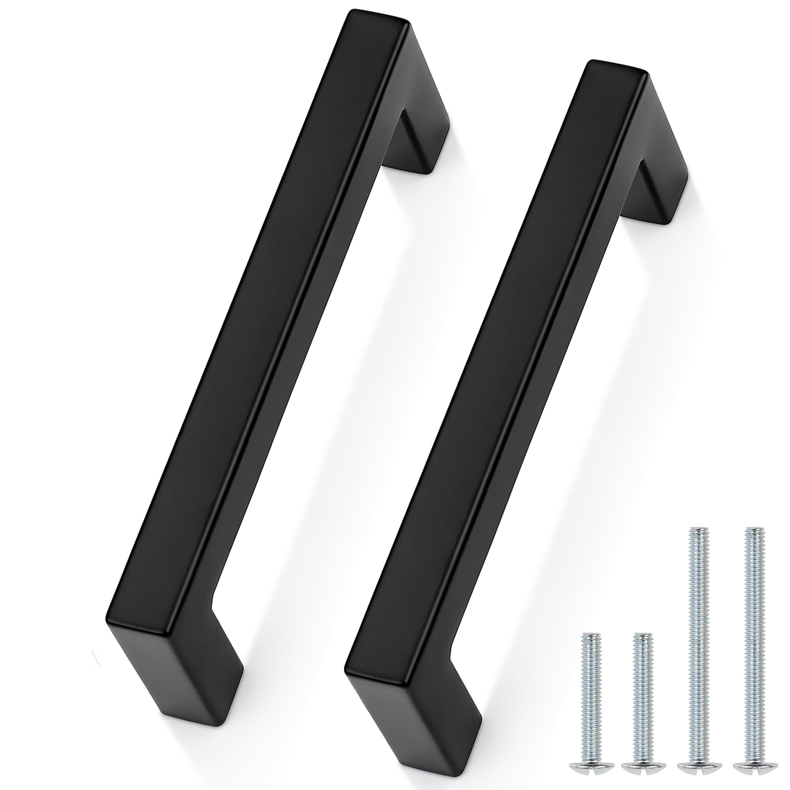 Photo 1 of Probrico 5 Pack 4 Inch Cabinet Handles Stainless Steel