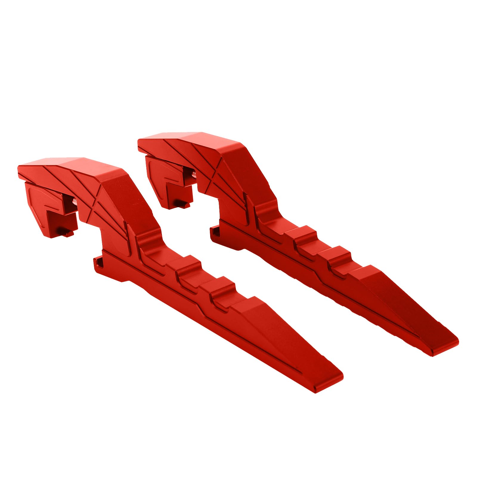 Pedane Passeggero Per Moto Da Cross - Universali, In Alluminio CNC, Compatibili Con EXC, CRF, Surron