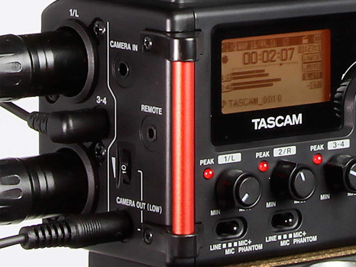 Amazon.com: TASCAM DR-60DmkII 4-Input / 4-Track Multitrack