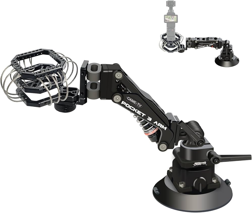 Amazon | Came-TV 吸盤マウント 車載カメラマウント DJI Osmo Pocket 3 Amazon | Came-TV 吸盤マウント 車載カメラマウント DJI Osmo Pocket 3