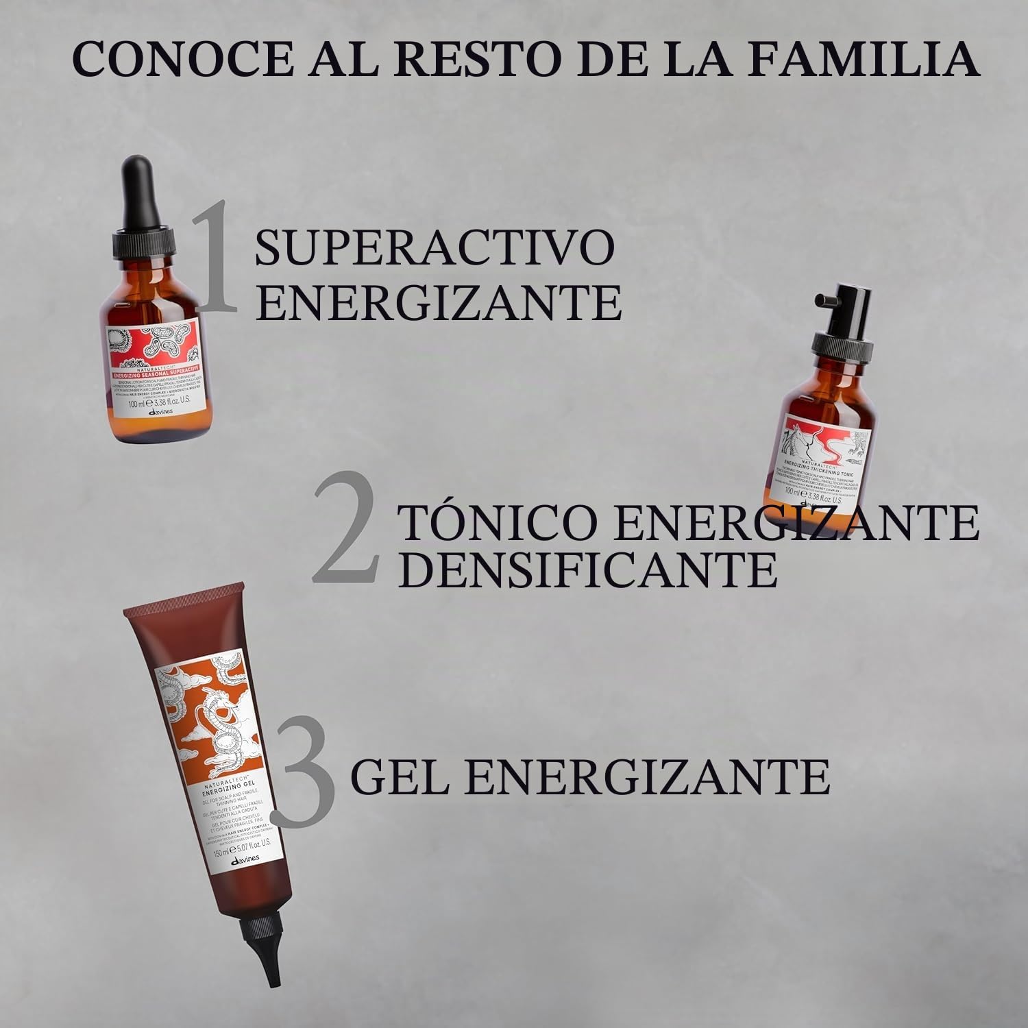 Davines Naturaltech Energizing Seasonal Superactive Hair Lotion 100ml - Cuidado del cabello - Productos para Mujer - Lotion para cabello débil - Unisex - 100 ml