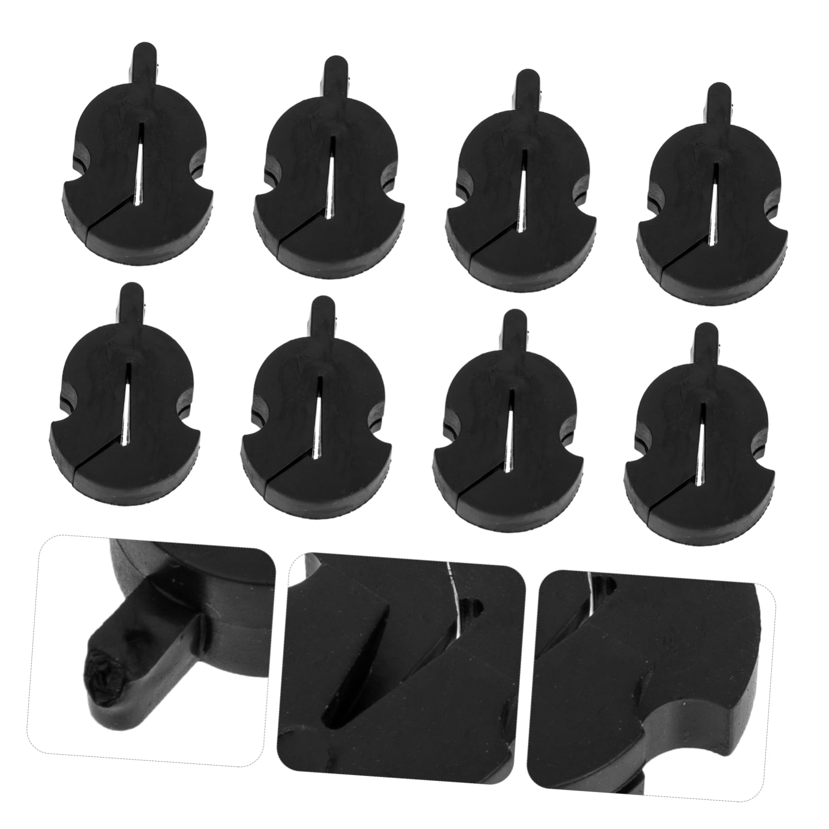 ibasenice 40pezzi Silenziatori Per Violino Gomma Per Praticare Silenzio Accessori Per Principianti Per Volume Lezioni Prove