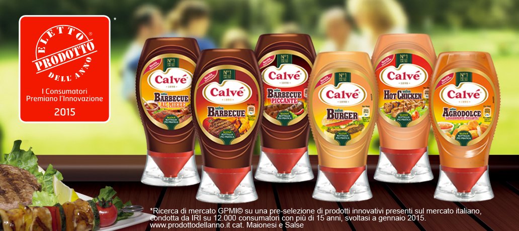 Calvé: "Classica" Italian Mayonnaise * 430ml "Top Down" Bottle * Pack of 3 [ Italian Import ]