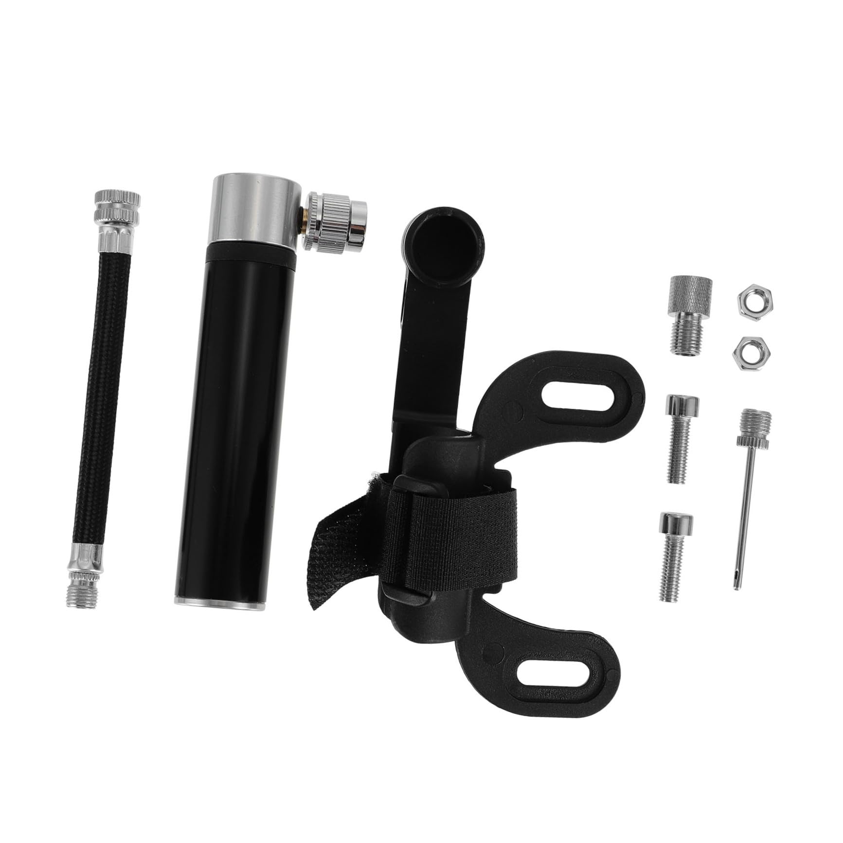 Inflador portátil de neumáticos de bicicleta mini de aluminio 120 PSI 8