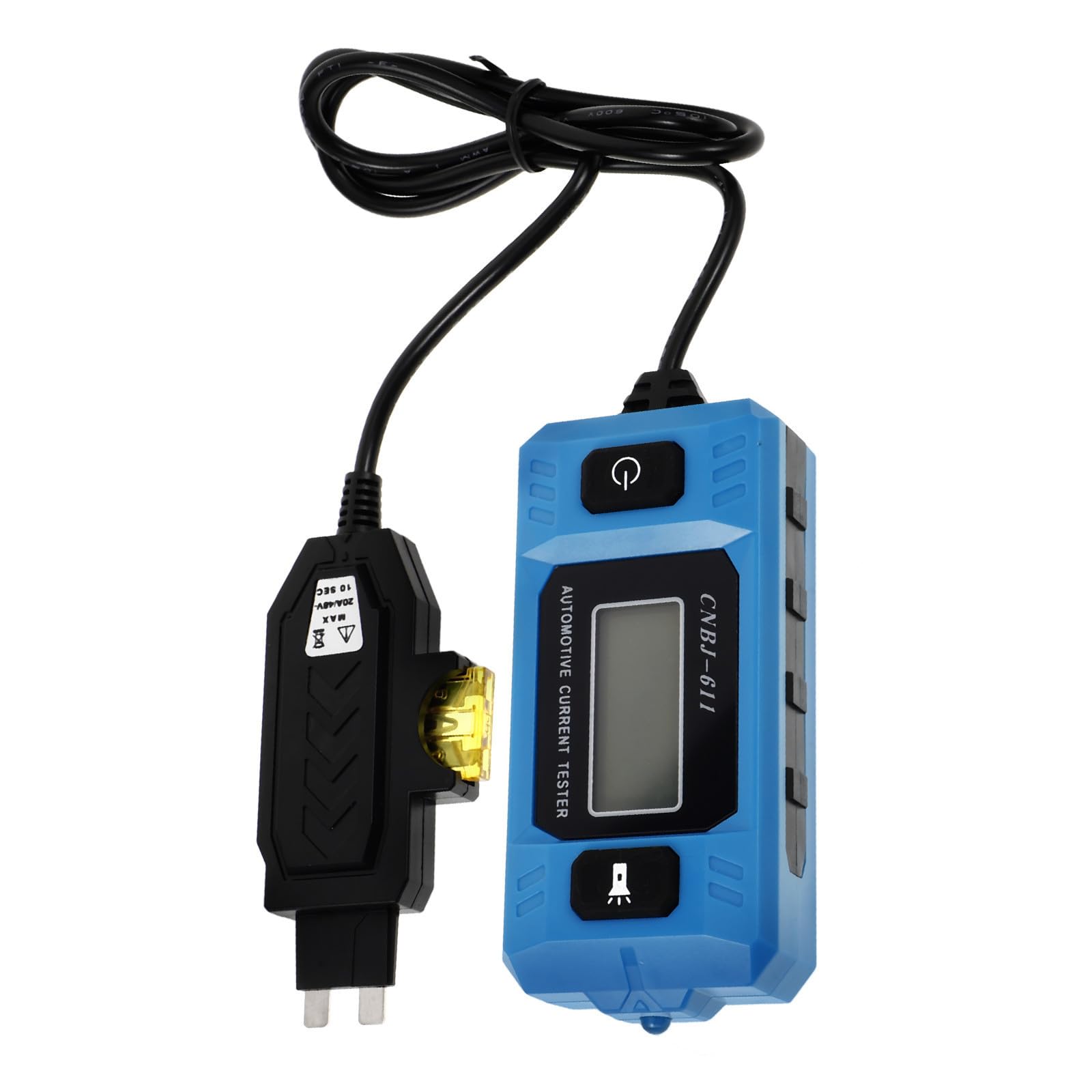 Comprobador de Consumo de Batería para Automóviles, Abs Azul