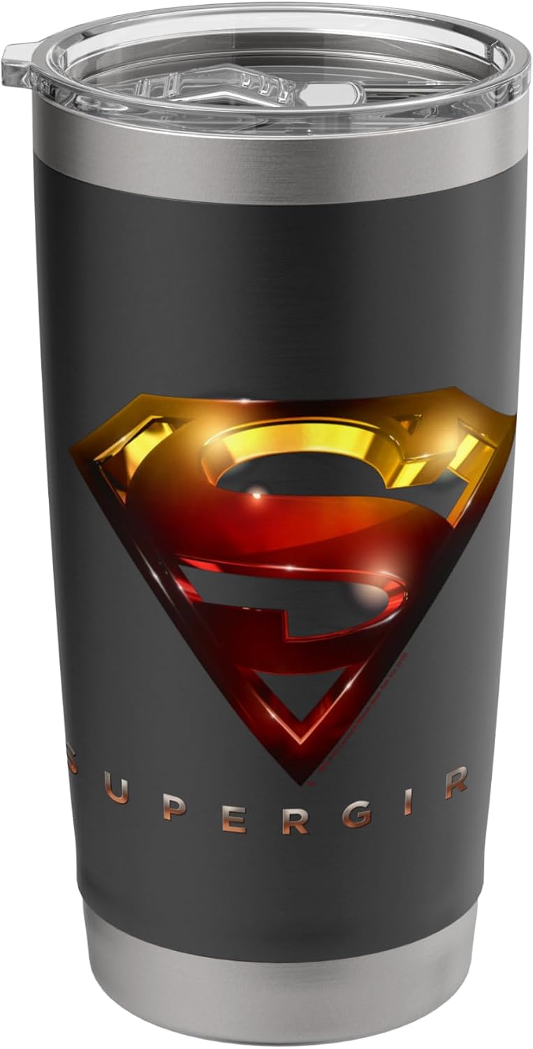 Supergirl: TV Series Logo Glare 3D Stainless Steel Insulated Tumbler
