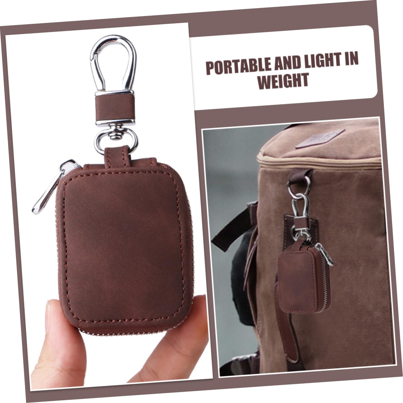 DOITOOL 4 Stück Earphone Case Buckle Stil Schutzcover für Tragbarer Leichter Earbuds Schutz mit Praktischem Schlüsselanhänger Kompakte Aufbewahrungstasche Kompatibel