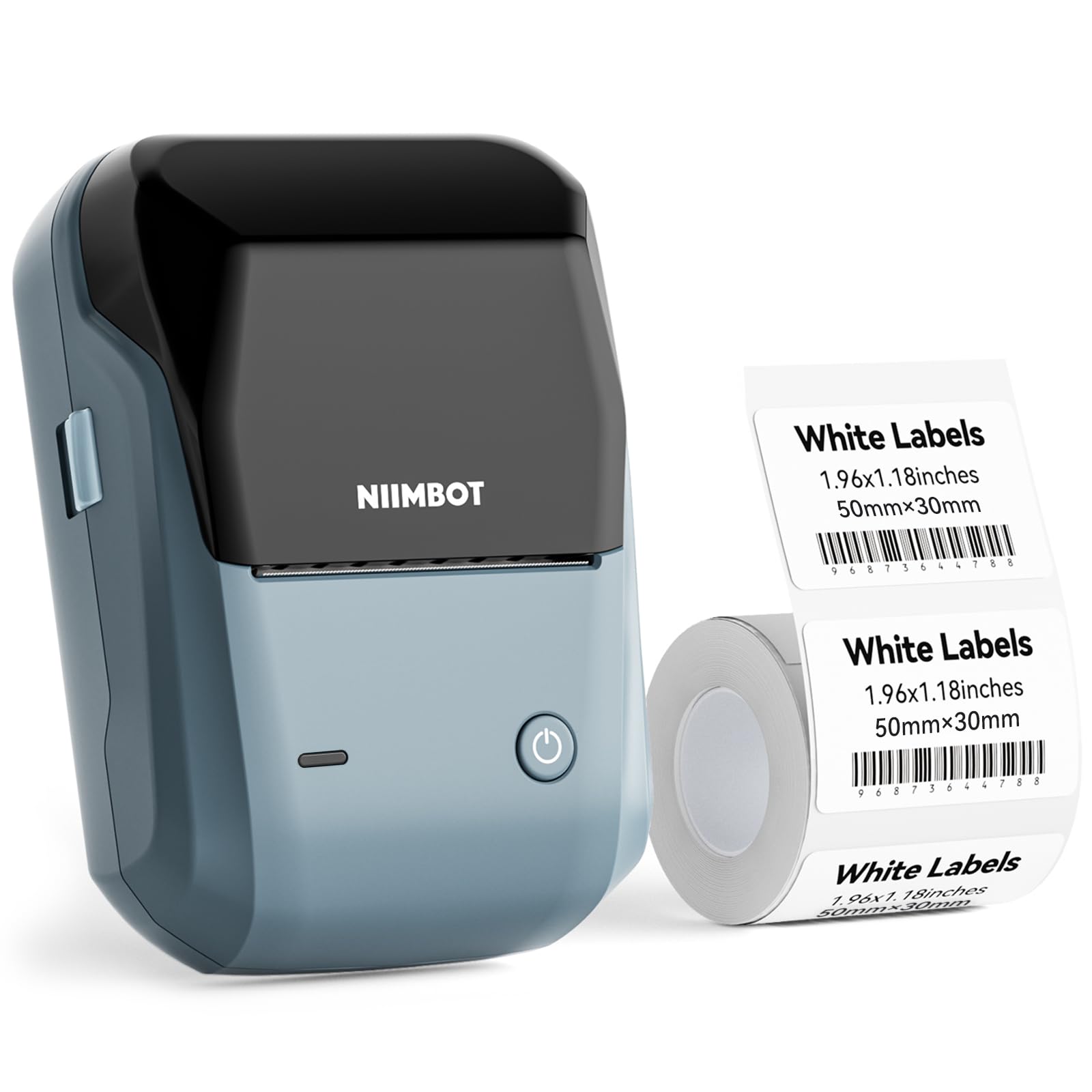 NIIMBOT B1 Label Maker Machine with Tape, 2 Inch Portable Sticker Printer for Home School & Small Business, Compatible with Phones & PC