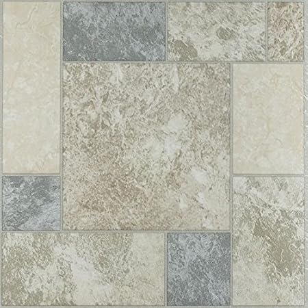 Vinyl Floor Tiles Self Adhesive Peel And Stick Marble Kitchen Flooring 12x12 Amazon Com Everything Else