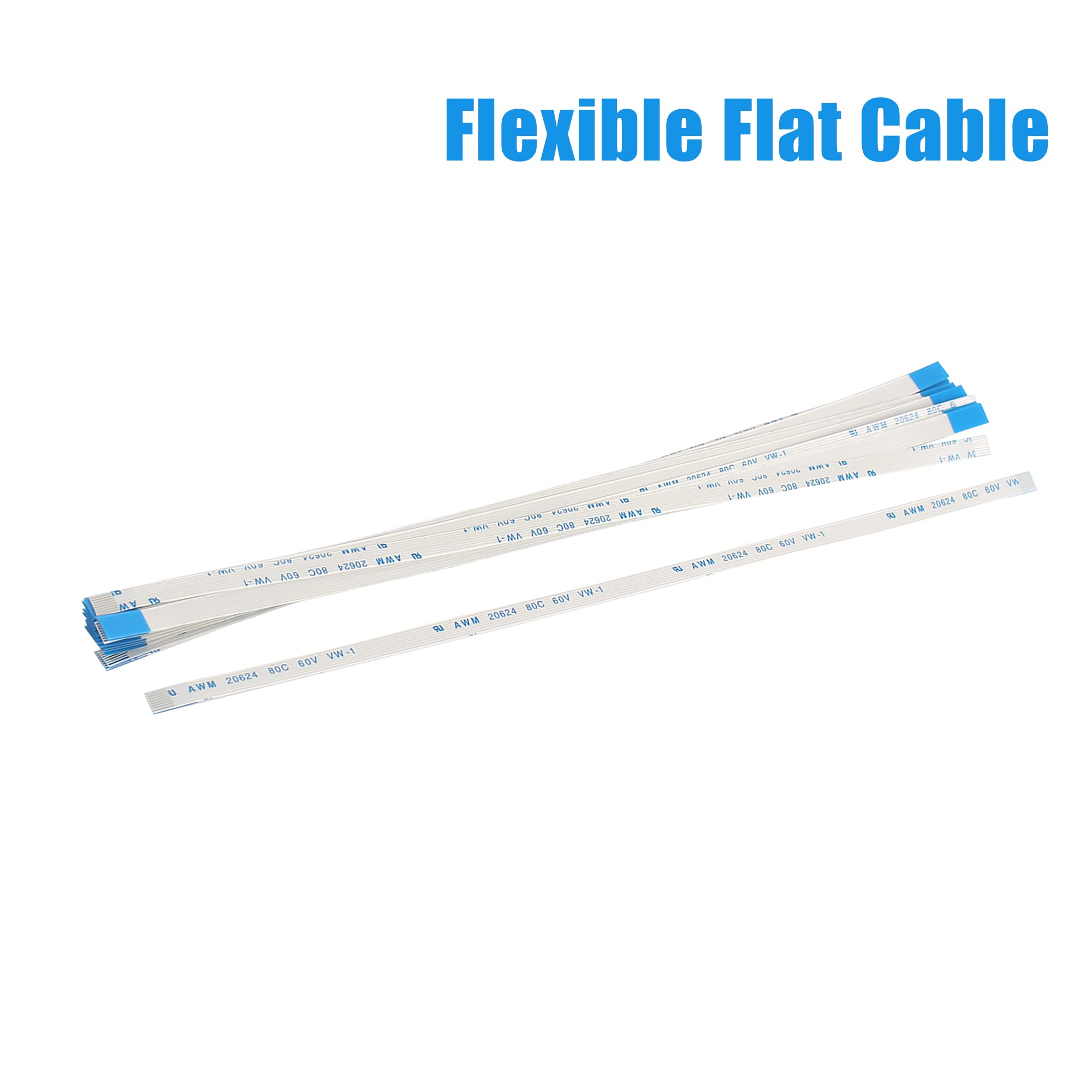 A ABSOPRO 8 Pin Flessibile Piatto Nastro Cavo Audio Player FFC Cables (Set da 20)