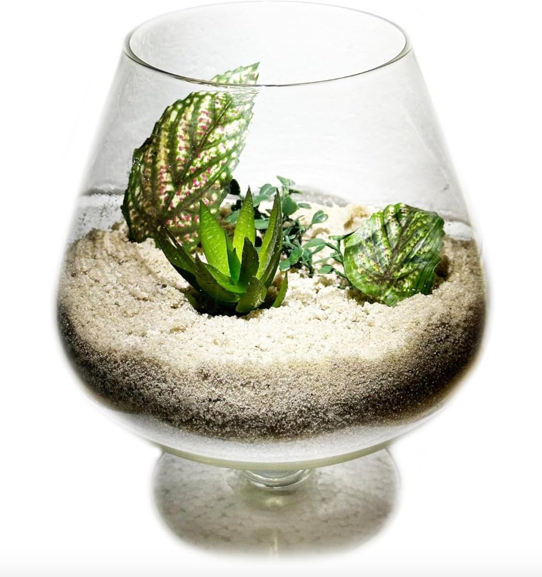 5 Pounds Natural Decorative Real Sand for use in Crafts, Decor, Vase Filler and More | Natural and Non-Toxic, Fun Wet and Dry Indoor and Outdoor, Sandbox, Therapy, and Table Use. W/Container.