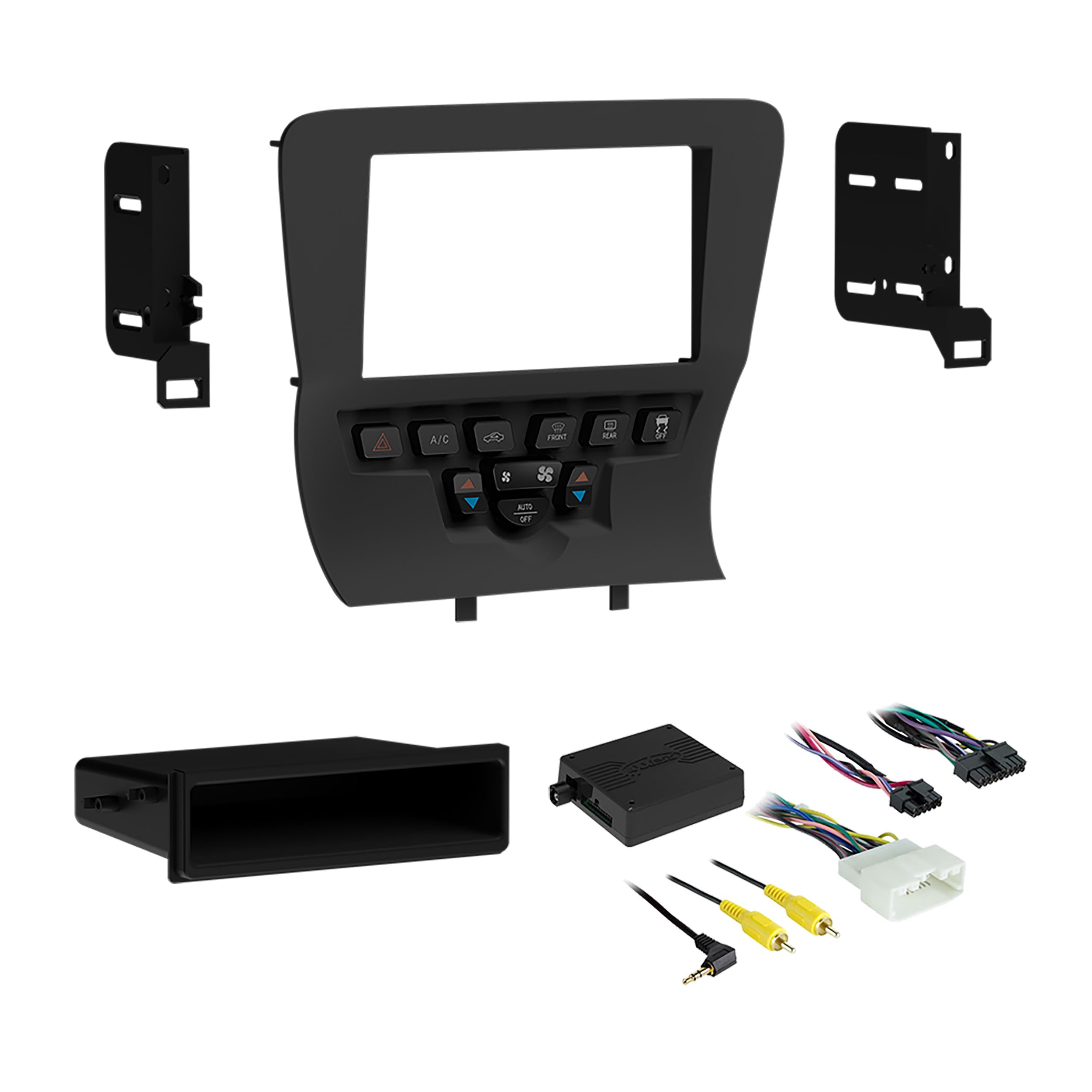 Amazon.com: Metra 99-6514B Single/Double DIN Installation Kit Fits