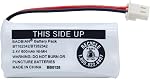 BT162342 BT262342 Battery Compatible with for BT183342 BT283342 BT166342 BT266342 VTech CS6114 CS6419 CS6719 at&T EL52300 CL80111 Cordless Phone (Pack of 2)