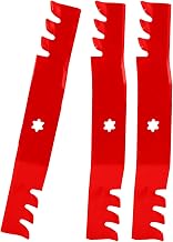 MAXPRO 3 Packs Mower Mulching Blade Compatible with Cub Cadet 50 Inch RZT 50 LTX 1050 / Fits Troy Bilt MTD Replaces 942-04053A 742-04053C 742-04053A 742-04053 942-04053 942-04053C (742-04053)