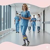 Vista 99 de Sooverki - Calcetines de compresión de cobre para circulación, para mujeres y hombres, 6 pares, para correr, atletismo, medicina, enfermería, viajes